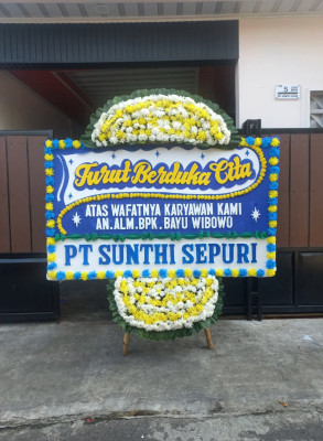 Papan Bunga Duka di Anotaurei