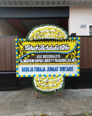 Papan Bunga Duka di Anotaurei